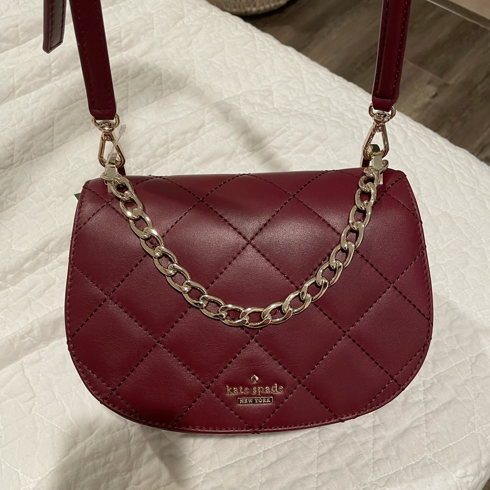Kate Spade Burgundy Crossbody and Tote